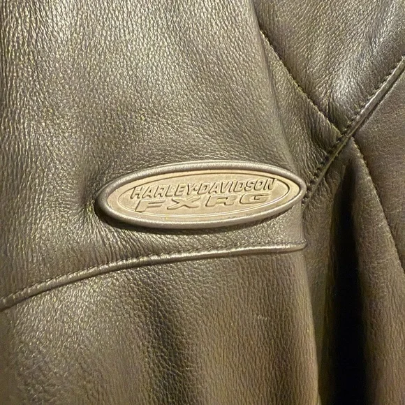 Harley Davidson FXRG Leather Jacket - Picture 5 of 6